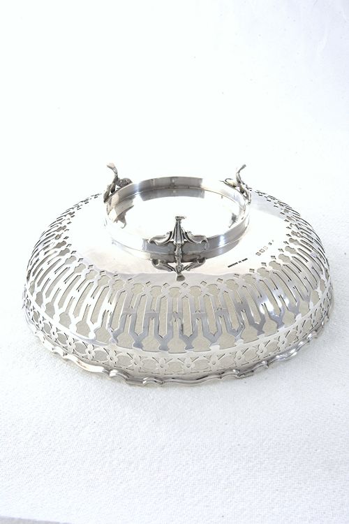 fig 2. George V Silver Fruit Bowl 1925