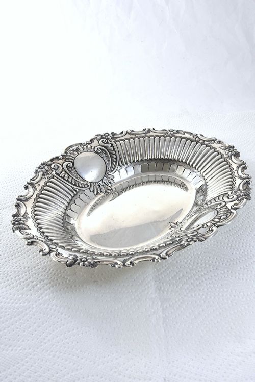 Large Victorian Silver Dish – Mappin & Webb - 1888