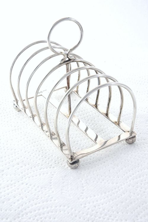 Victorian Silver Toast Rack (6 Slice) 1894