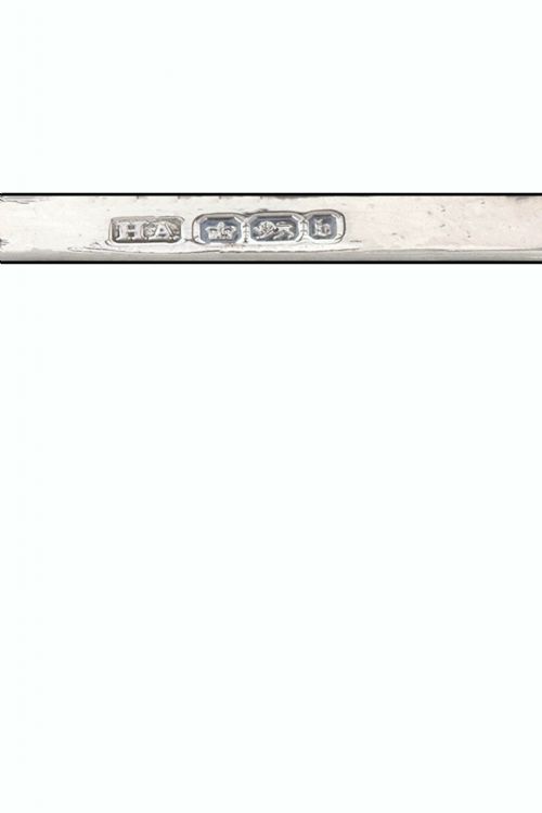 fig 4. Victorian Silver Toast Rack (6 Slice) 1894