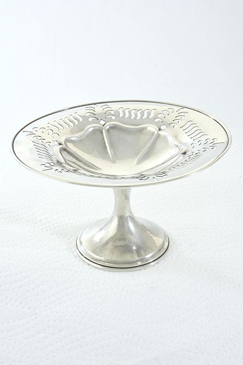 Small Edwardian Silver Tazza 1906