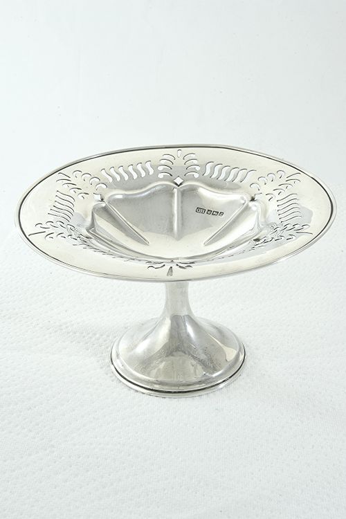 fig 2. Small Edwardian Silver Tazza 1906