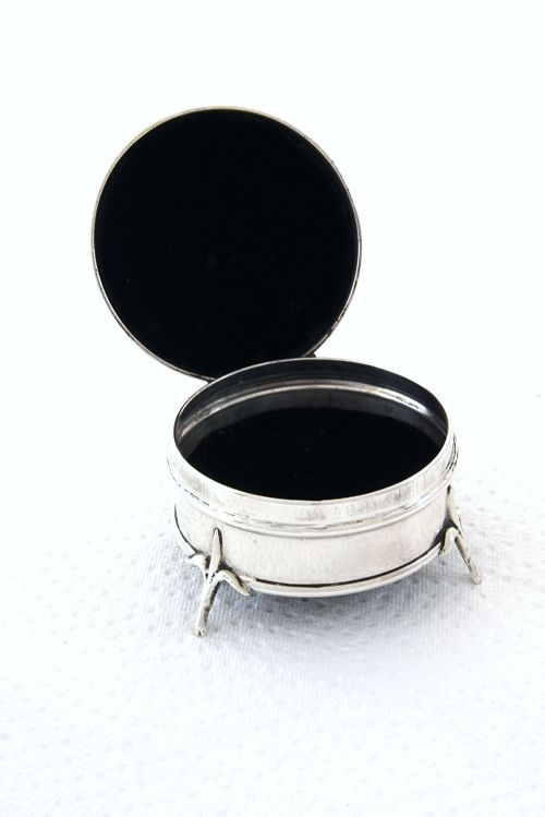 George V Silver Trinket Box 1919