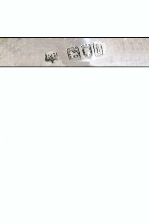 fig 4. Edwardian Art Nouveau Silver Vase 1904