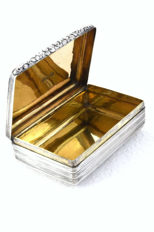 fig 2. George IV Silver Snuff Box 1827
