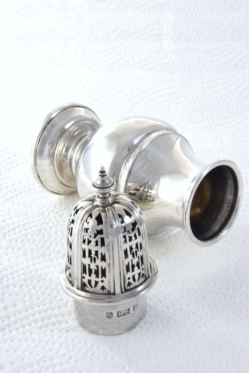 fig 2. Scottish Silver Sugar Shaker 1934