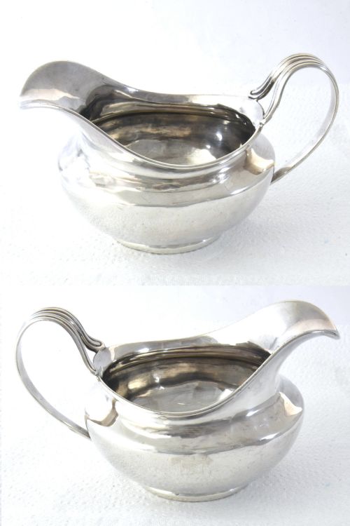 fig 2. George IV Solid Silver Milk Jug 1821