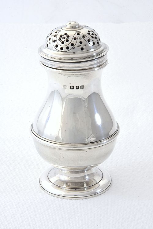 George V Silver Sugar Shaker - Garrard & Co - 1927