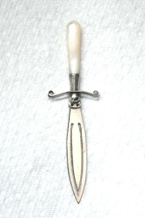 George V Silver Bookmark (Sword) – Glasgow 1929