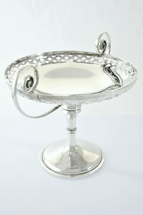 fig 1. Large Edwardian Silver Tazza 1909