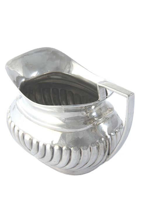fig 1. Edwardian Silver Cream Jug 1902