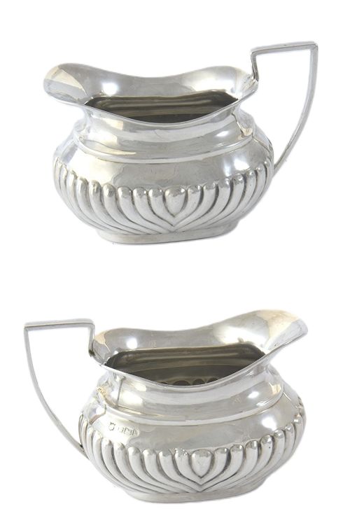 fig 2. Edwardian Silver Cream Jug 1902