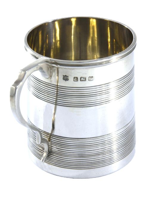 George V Silver Christening Tankard 1923