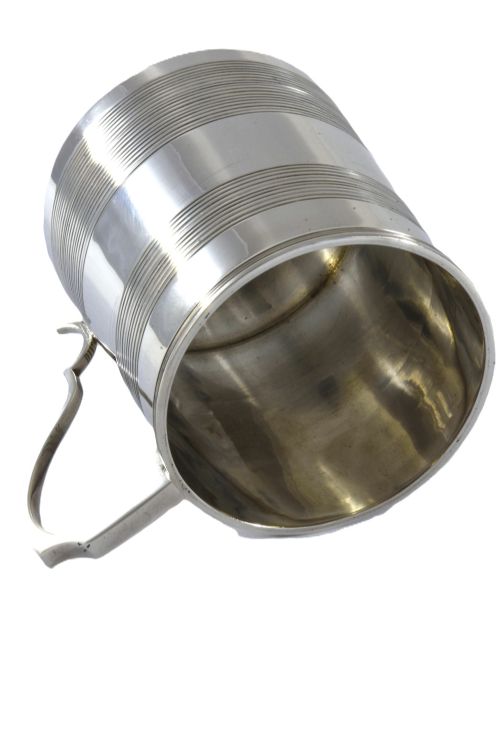 fig 1. George V Silver Christening Tankard 1923