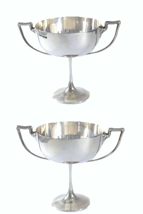 fig 2. Edwardian Silver Trophy Cup 1906