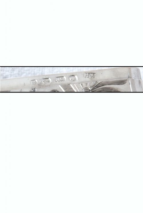 fig 4. Victorian Silver Card Case 1861