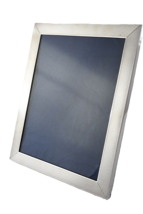 Large George V Silver Mounted Photo Frame 1921