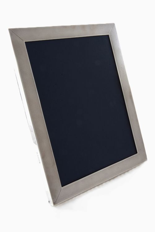 fig 1. Large George V Silver Mounted Photo Frame 1921