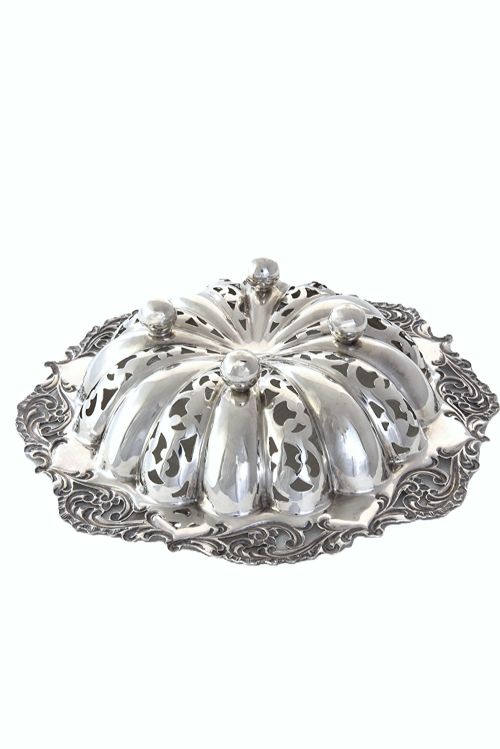fig 2. George V Silver Pierced Dish 1930