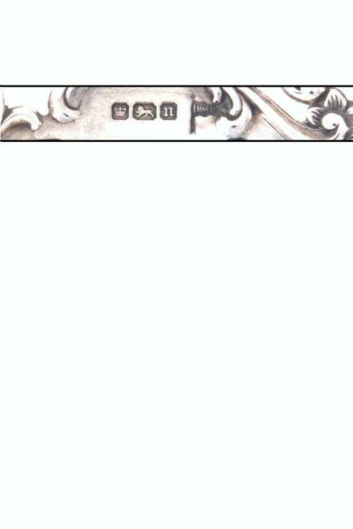 fig 4. George V Silver Pierced Dish 1930