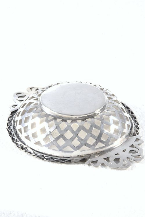 fig 2. Edwardian Silver Pierced Dish 1907