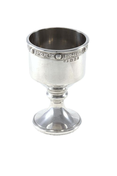 George V Silver Egg Cup 1930
