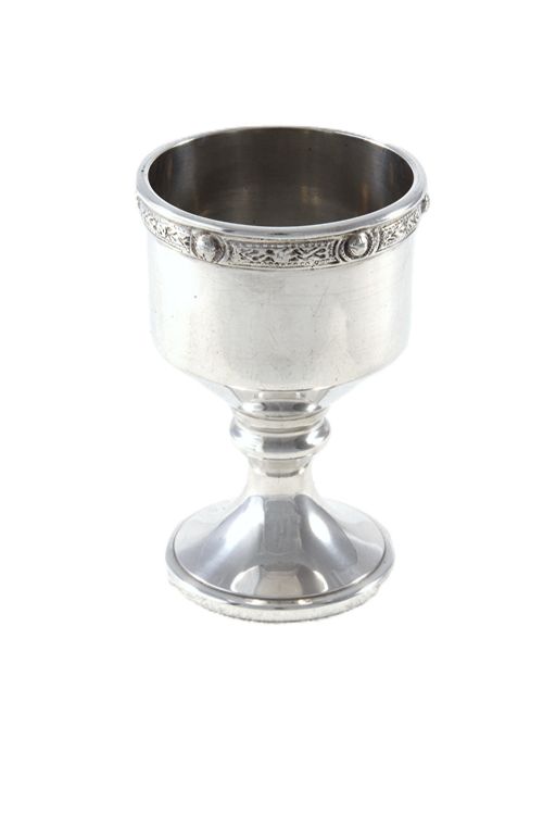 fig 1. George V Silver Egg Cup 1930