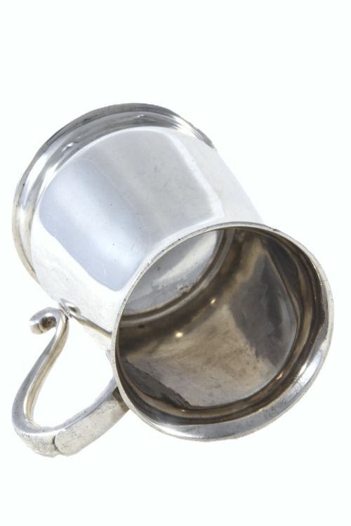 fig 3. George VI Silver Christening Tankard 1947