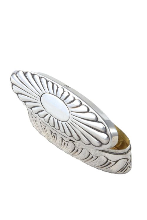 fig 2. Victorian Silver Pill Box 1894