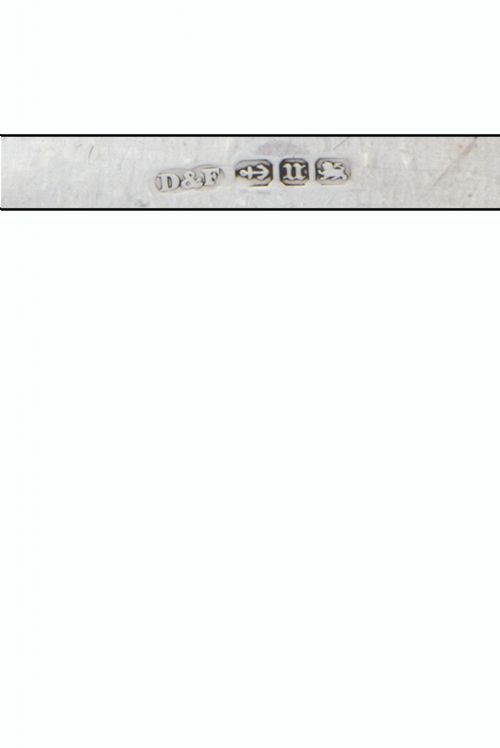 fig 4. Victorian Silver Pill Box 1894