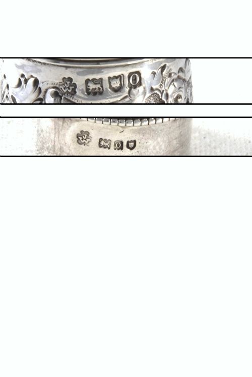 fig 3. Edwardian Silver Sugar Shaker 1909