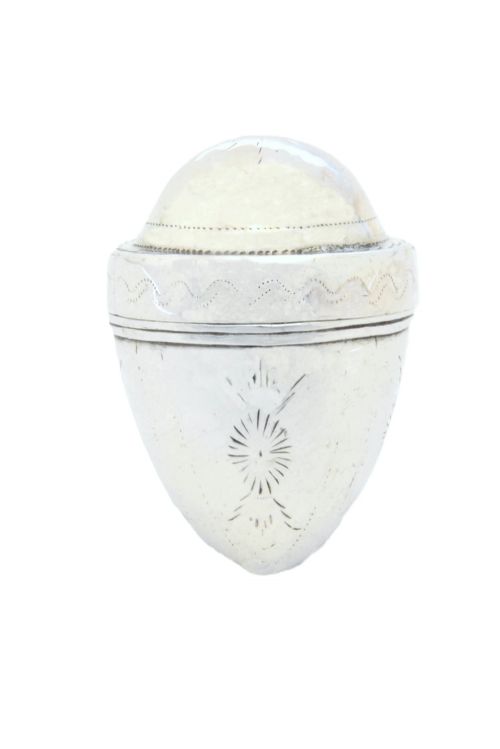 George III Silver Nutmeg Grater 1795
