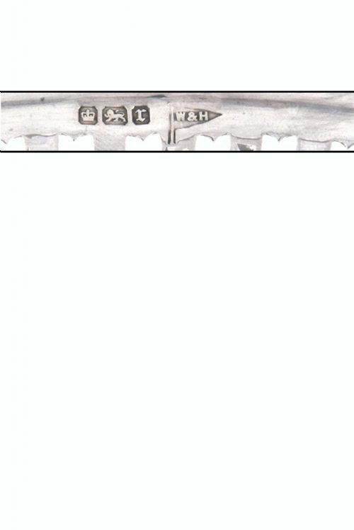 fig 4. Edwardian Silver Basket 1909