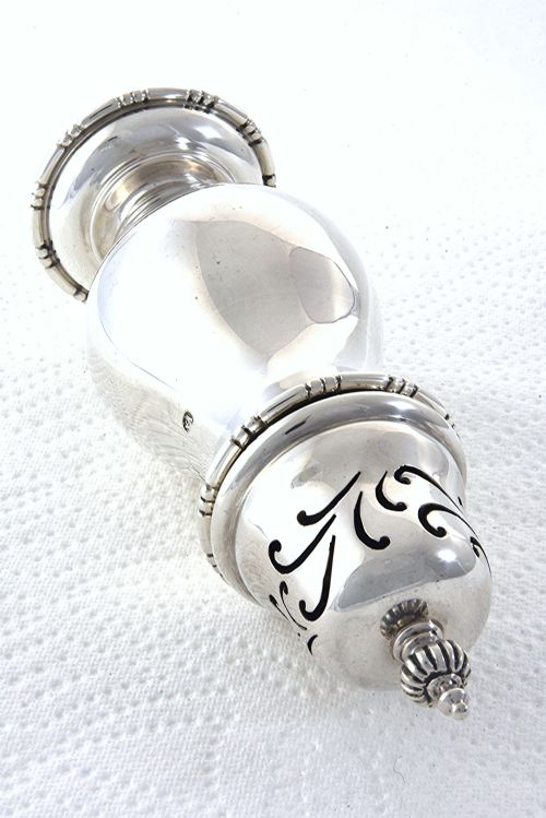 fig 3. Edwardian Silver Sugar Shaker 1905