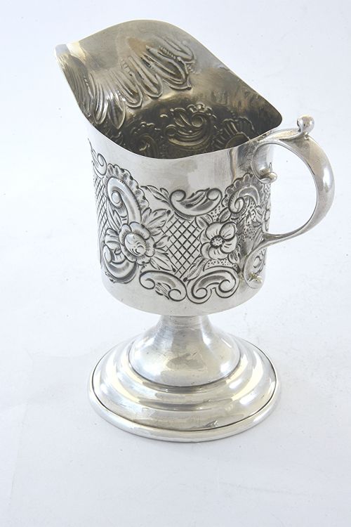 fig 2. Victorian Silver Cream Jug 1897