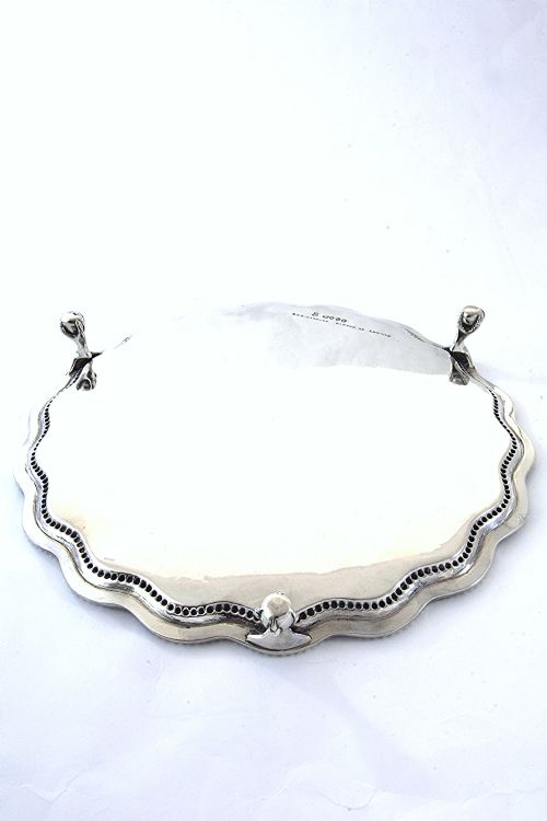 fig 3. Victorian Silver Salver 1870