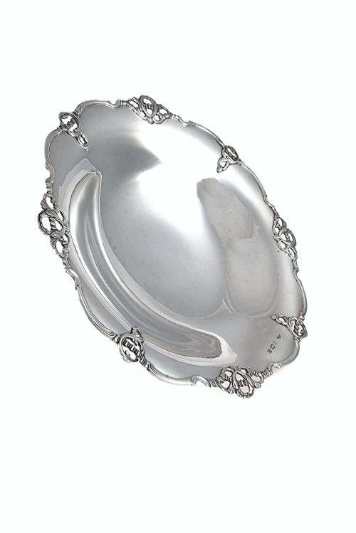 fig 2. Large Antique Silver Tazza 1911