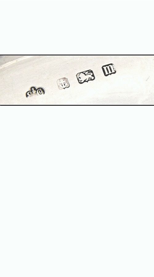 fig 4. Large Antique Silver Tazza 1911