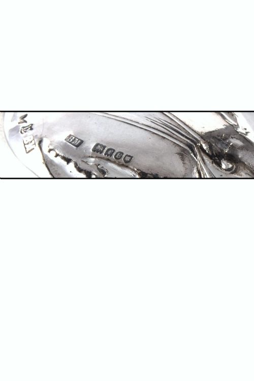 fig 3. Edwardian Silver Caddy Spoon 1901