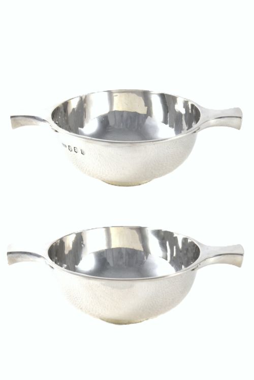 fig 2. Antique Scottish Silver Quaich – Edinburgh 1919