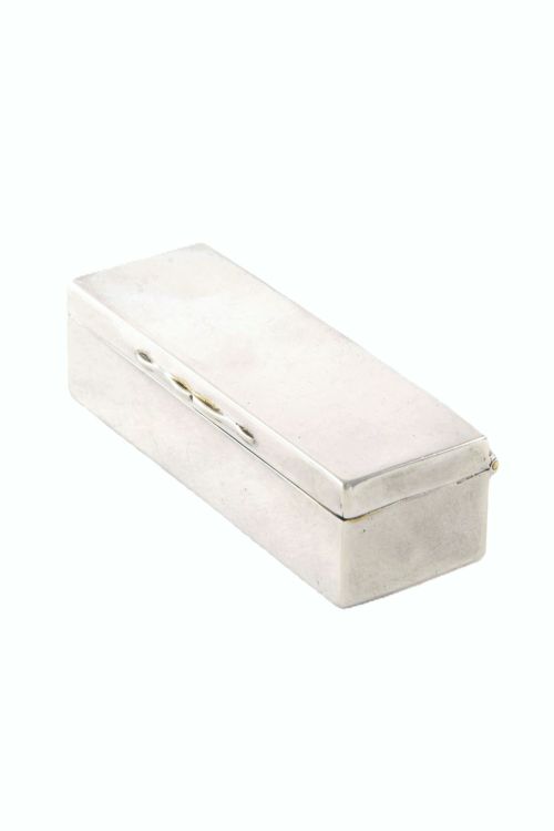 fig 2. Edwardian Silver Ring Box 1910