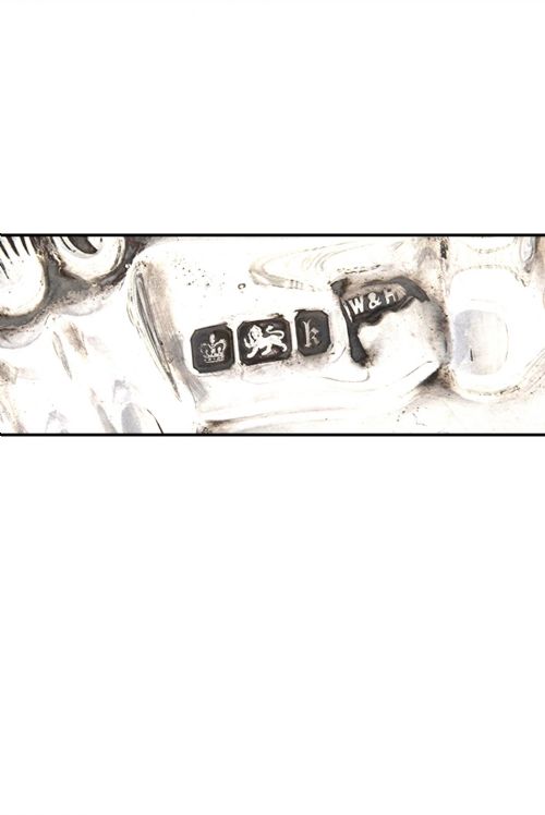 fig 4. Edwardian Silver Tazza 1902
