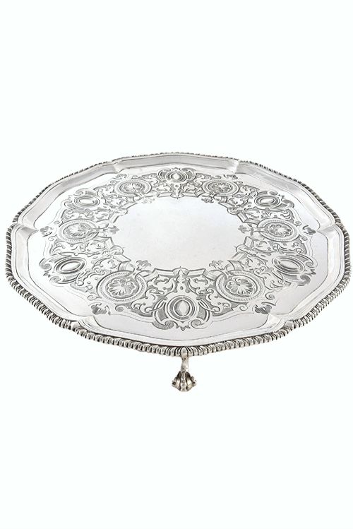 fig 1. George III Silver Salver 1771