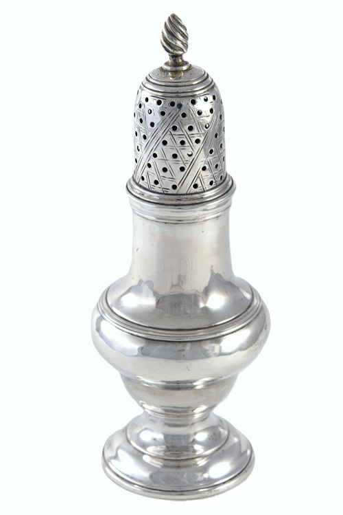 Georgian Silver Sugar Shaker 1769