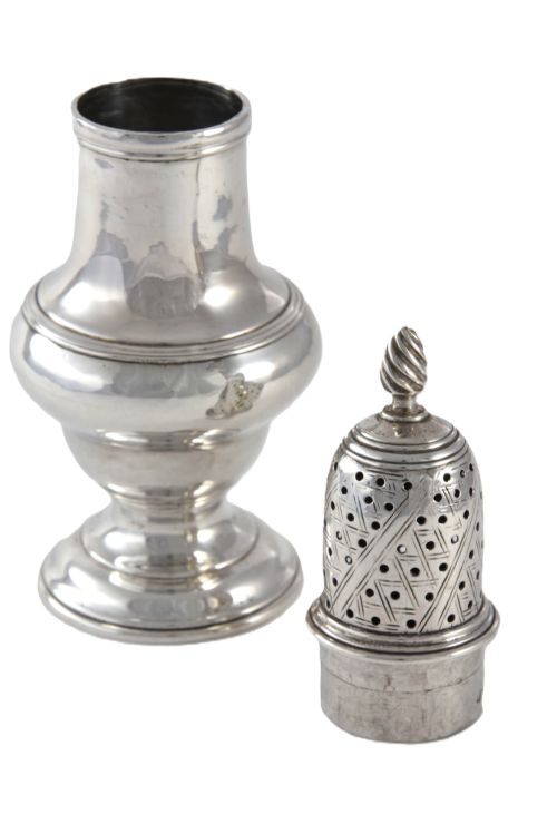fig 2. Georgian Silver Sugar Shaker 1769