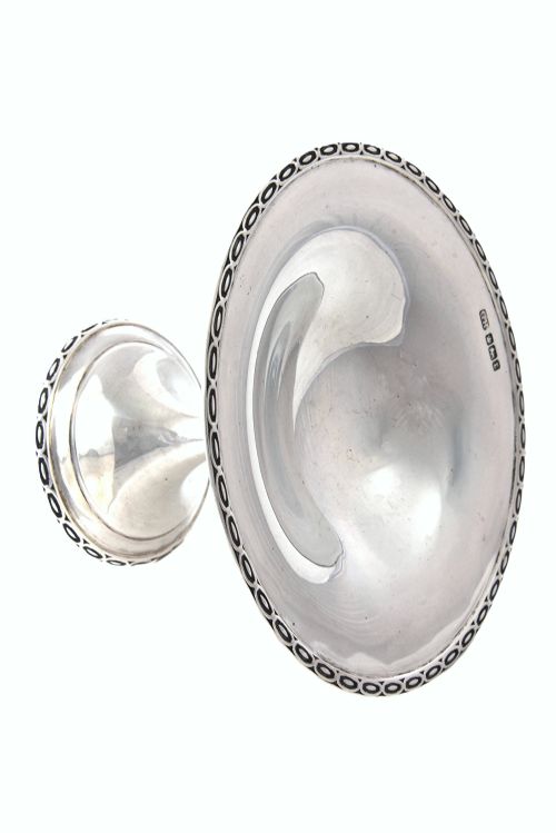 fig 3. Edwardian Silver Tazza 1909
