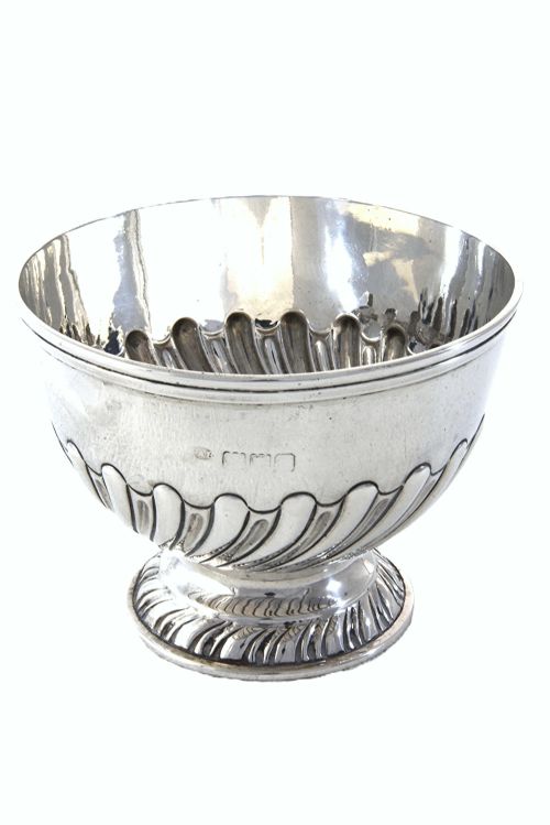 fig 2. Victorian Silver Sugar Bowl 1896