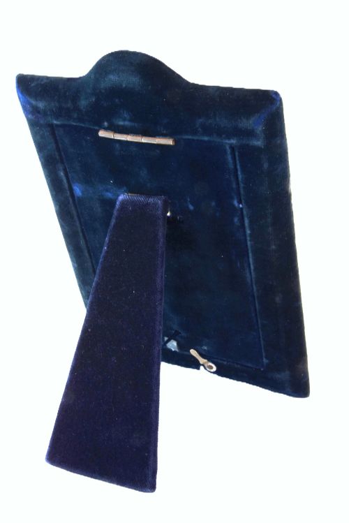 EDWARDIAN SILVER MOUNTED PHOTO FRAME 1907 - ADDITIONAL PHOTO 2