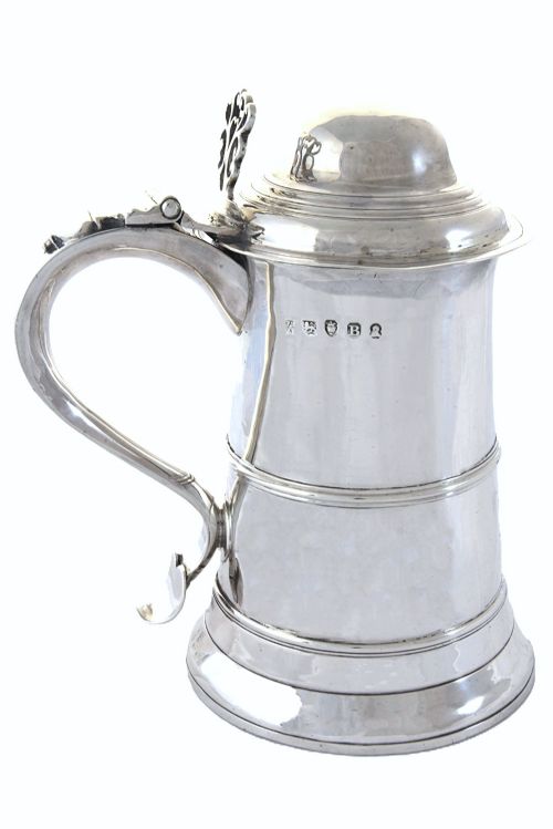 fig 2. George III Silver Tankard 1797 – Peter & Ann Bateman