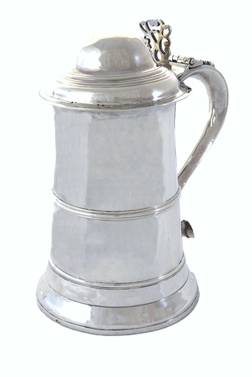 fig 3. George III Silver Tankard 1797 – Peter & Ann Bateman